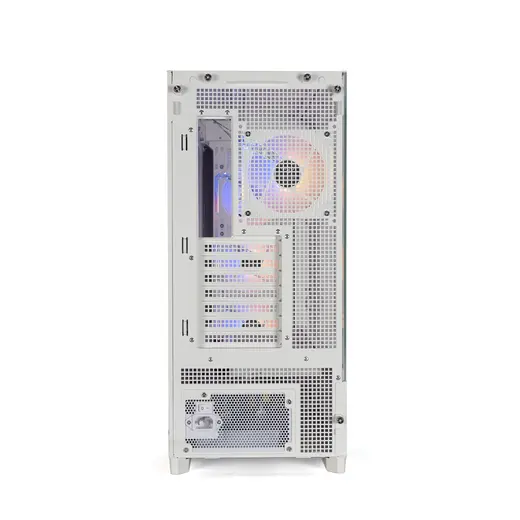 AIGO AIRNOVA Beyaz 850W 80+ Bronze 7 Fanlı ARGB Mid Tower Kasa görseli 7