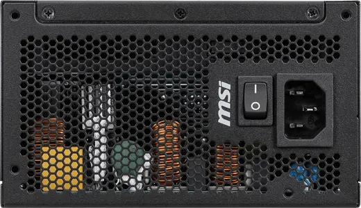 MSI 850W 80+ GOLD MAG A850GLS PCIE5 ATX 3.1 PCIe 5.1 12V-2x6 Tam Modüler Power Supply görseli 5