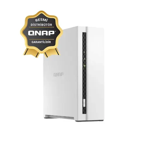 QNAP TS-133-2GB RAM 1 HDD YUVALI TOWER NAS (RESMİ DİSTRİBÜTÖR GARANTİLİ) görseli 1