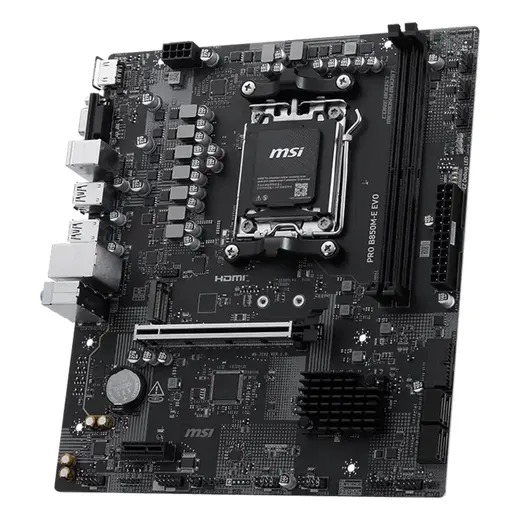 MSI MB PRO B850M-E EVO AM5 DDR5 8200(OC) alternatif görünüm