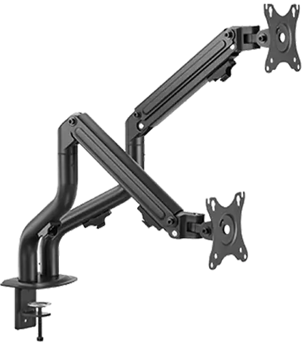 TWISTED Minds 17"-32" TM-71-C012 Amortisörlü 2-kollu Monitör Askı Aparatı görseli 3