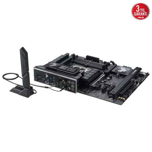 ASUS TUF GAMING Z890-PLUS WIFI-7 DDR5 THUNDERBOLT-HDMI DP PCIE 5.0 1851p ATX görseli 1