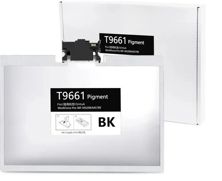 Epson T9661XXL C13T966140 Siyah Muadil Kartuş WF-M5299 WF-M5799