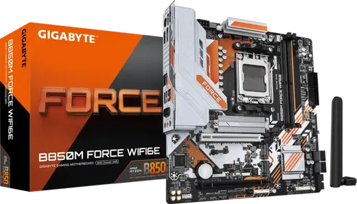 GIGABYTE B850M FORCE WIFI6E DDR5 HDMI-DP TYPEC PCIE 5.0 AM5 mATX görseli 4