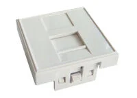 DIGITUS AT-AG 304-W-MS Keystone Jack Takmak İçin Priz Modülü, 1 Port, Panjurlu, 45 x 45 mm