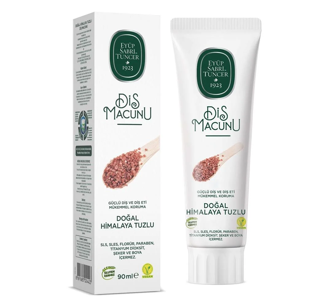 Eyüp Sabri Tuncer Doğal Himalaya Tuzlu Özlü Macunu 90ml