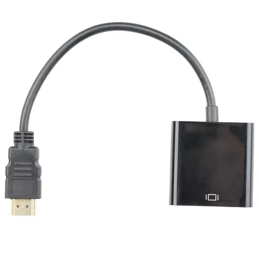 Vcom CG591-B-0.15 Siyah Hdmi Erkek To Vga Dişi Dönüştürücü alternatif görünüm