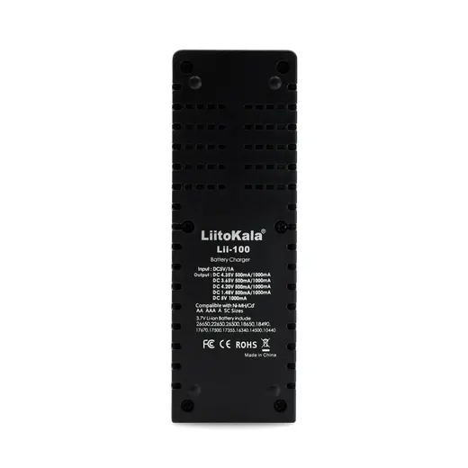 LIITOKALA LII-100 UNİVERSAL AA/AAA/18650/14500/123A AKILLI TEKLİ PİL ŞARJ CİHAZI ALETİ görseli 3
