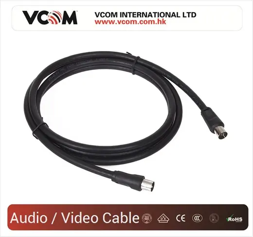 Vcom CV602-B 5mt Analog Siyah Tv Uzatma alternatif görünüm