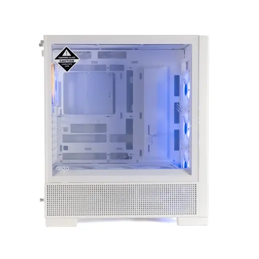 AIGO AIRNOVA Beyaz 850W 80+ Bronze 7 Fanlı ARGB Mid Tower Kasa alternatif görünüm