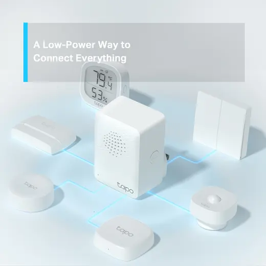 TP-LINK Tapo H100 Zil Özellikli ile Tapo Akıllı Hub görseli 6