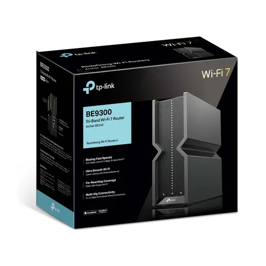 TP-LINK ARCHER BE550 BE9300 Üç Bantlı Wıfı7 Mesh Router görseli 1