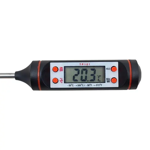 POWERMASTER TP-101 CEP TİPİ DALDIRMALI DİJİTAL TERMOMETRE alternatif görünüm
