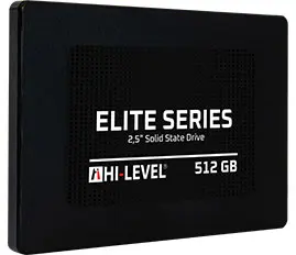 HI-LEVEL ELITE 512 GB 2.5" SATA3 SSD 550/540 (HLV-SSD30ELT/512G) alternatif görünüm