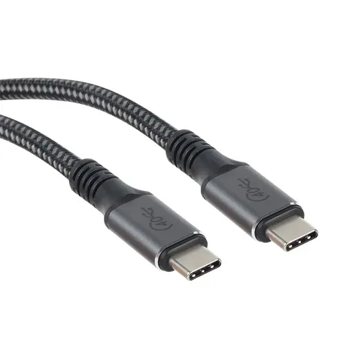 Vcom CU540M-1.2 Type-C to Type-C 1,2m 40Gbps USB4 5A Şarj Kablosu