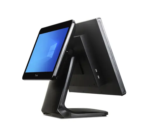 TIWOX TP-7650D I7 5.NESIL 8GB 128GB SSD 18.5" DOKUNMATIK POS PC +13.2" EKRAN görseli 4