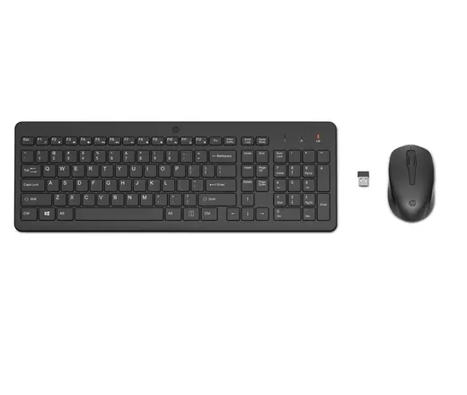 HP 330 Kablosuz Set Türkçe Siyah (2V9E6AA)