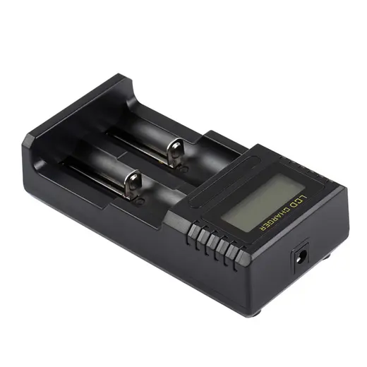 POWERMASTER PMR-K2 18650 4.2V 2X0.5A PİL ŞARJ CİHAZI görseli 3