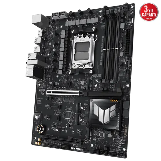 ASUS TUF GAMING X870-PLUS WIFI-7 DDR5 HDMI DP PCIE 5.0 AM5 ATX görseli 5