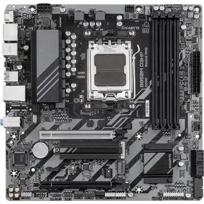 GIGABYTE B850M D3HP DDR5 HDMI DP PCIE 5.0 AM5 ATX görseli 3
