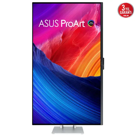 ASUS 31.5" OLED PROART PA32UCDM 0.1MS 240HZ HDMI-DP Thunderbolt Grafik tasarım Monitörü 3840x2160 / 90LM03HE-B01K70 görseli 4