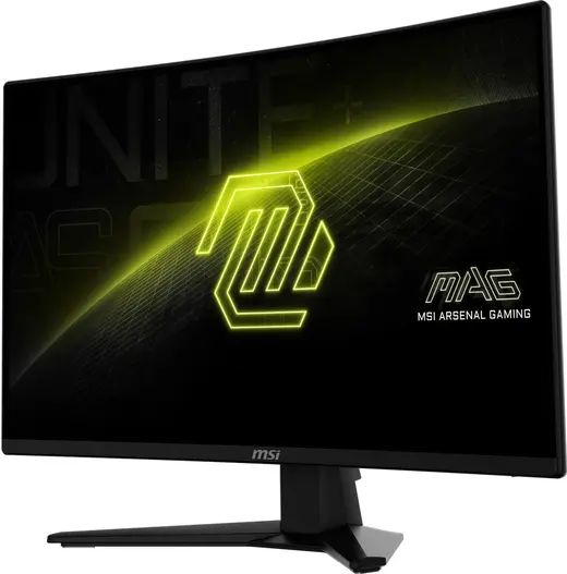MSI 27" RAPID VA MAG 274CXF 0.5MS 280HZ HDMI-DP Kavisli Gaming Monitör 1920x1080 görseli 1