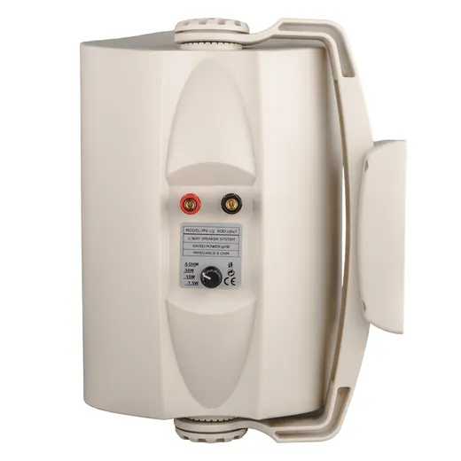 MAGICVOICE MV-25TRF 16 CM 80 WATT 2Lİ TAKIM BEYAZ TRAFOLU SÜTUN HOPARLÖR görseli 3