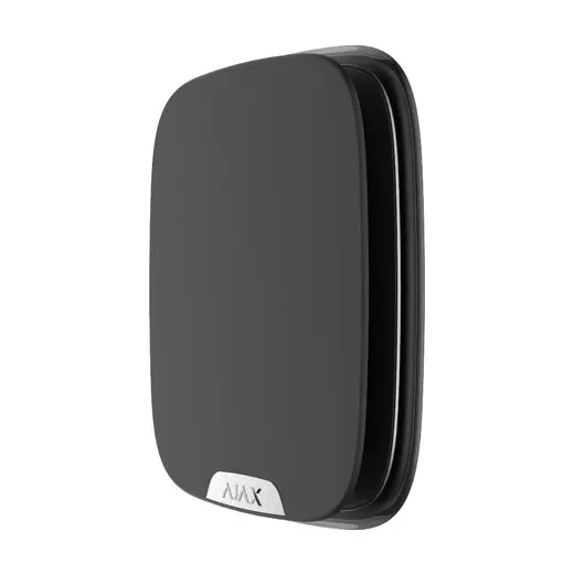 AJAX StreetSiren Siyah 85-113dB LED Işıklı Jeweller Kablosuz IP54 Harici Alarm Sireni görseli 2