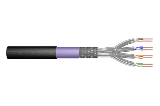 DIGITUS DK-1741-VH-10-OD Category 7 (Cat. 7) S/FTP PIMF (Pairs in Metal Foil) Dış Mekan Data Kablosu 1200 MHz LSZH görseli 3