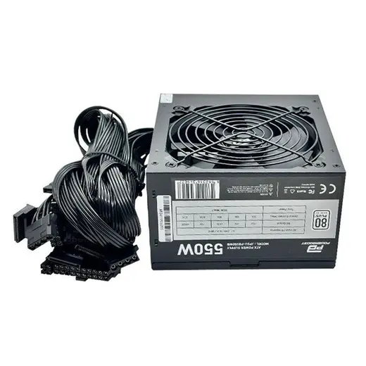 POWERBOOST 550W 80+ PB550WB 12cm Fanlı Power Supply görseli 5