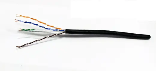 BEEK BC-305-UU6-OD-ECO Dış Ortam CCA PE/PVC Kılıf Cat6 UTP Zırhsız 23 AWG Kablo, 305 metre alternatif görünüm
