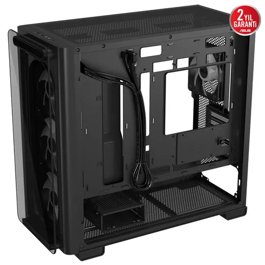ASUS A23 PLUS TG ARGB Gaming Mid Tower PC Kasası / 90DC00K0-B19010 görseli 6