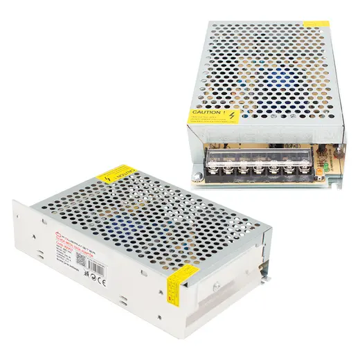 POWERMASTER PM-16007 5 VOLT - 20 AMPER - 100 WATT KALIN METAL KASA ADAPTÖR (P10 PANELLER İÇİN) alternatif görünüm