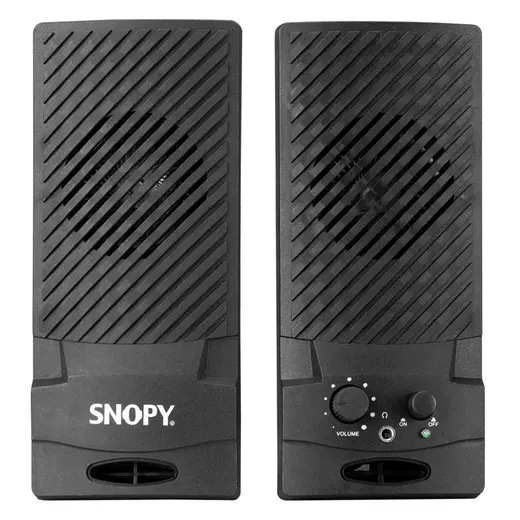 Snopy SN-510 2.0 Siyah USB Speaker Hoparlör alternatif görünüm