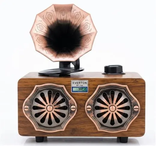 Everton Rt-744 Bluetooth Fm-Usb-Tf-Aux Şarjlı Nostaljik Radyo