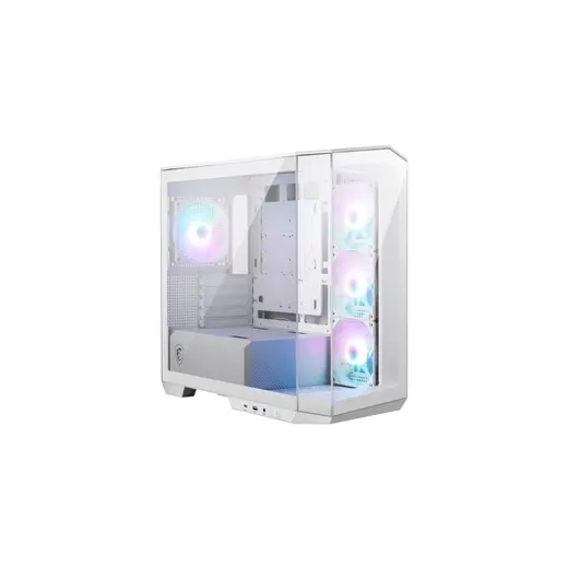 MSI MAG PANO M100R PZ ARGB Micro ATX Beyaz Mid Tower Kasa PSU YOK alternatif görünüm
