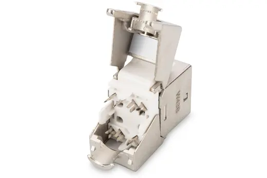 DIGITUS DN-93617 CAT.6A KEYSTONE JACK SHIELDED Aletsiz çakılabilen alternatif görünüm
