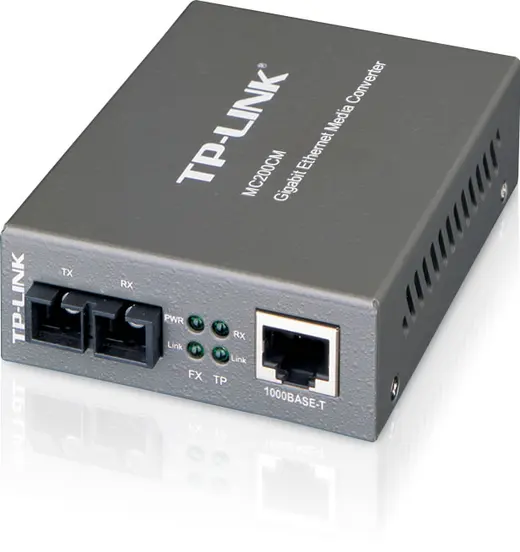 TP-LINK MC200CM Gigabit Ethernet Multi-Mode SC Fiber Medya Dönüştürücü