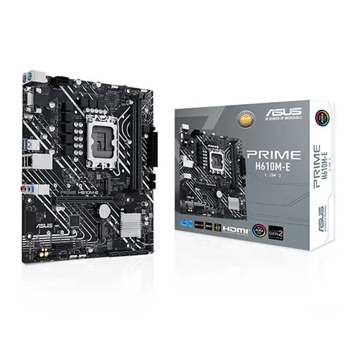 ASUS PRIME H610M-E-CSM DDR5 HDMI-DP PCIE 4.0 1700p mATX Kurumsal Anakart