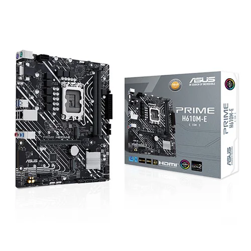 ASUS PRIME H610M-E-CSM DDR5 HDMI-DP PCIE 4.0 1700p mATX Kurumsal Anakart