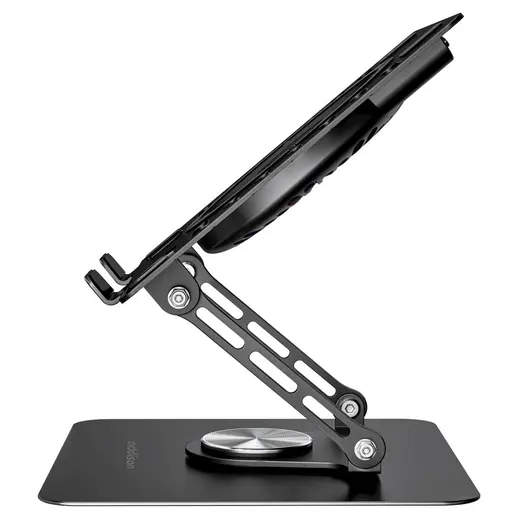 Addison AD-RC36 Steely 360 Derece RGB Fanlı Ayarlanabilir Metal Laptop Stand görseli 4