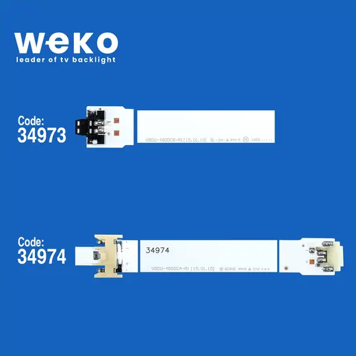 WKSET-5089 34973X6 34974X6 V5DU-480 S_5U75_48_FL 12 ADET LED BAR ( Led bölümüne sor ) SATIŞA KAPALI ÜRÜN alternatif görünüm