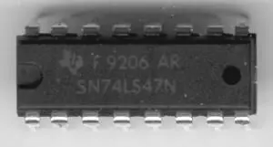 SCHUKAT 74LS47 BCD TO DECIMAL DECODER/DRIVER