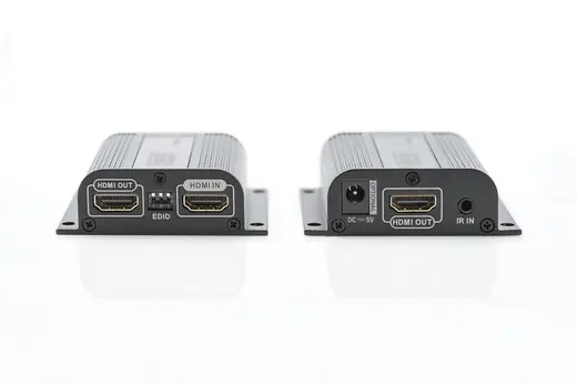 DIGITUS DS-55100-1 HDMI Sinyal Uzatma Cihazı, Alıcı (Receiver) ve Verici (Transmitter) Birim dahil, 50 metre görseli 3