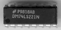 SCHUKAT 74LS221 DUAL MONOS. MULTIVIB.(SCH.TRG)