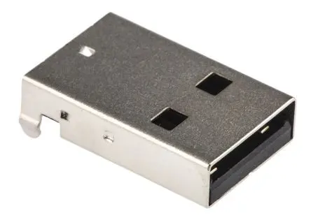 DIGITUS A-USB A-LP-C Dik Açılı SMT Tipi A USB Dişi Konnektör (Right Angle SMT Type A USB Connector Plug)