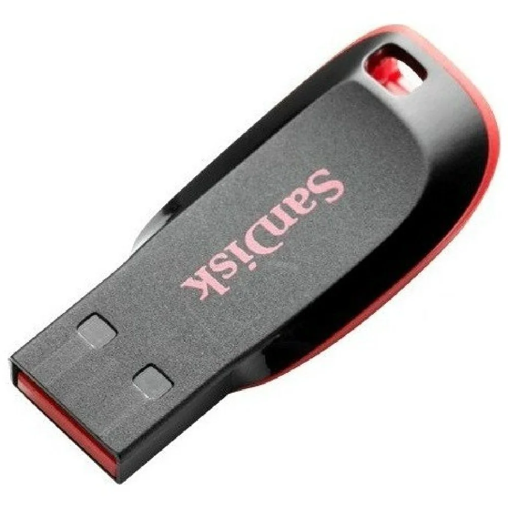 SANDISK 16GB Cruzer Blade SDCZ50-016G-B35 USB 2.0 Kırmızı/Siyah Flash Bellek