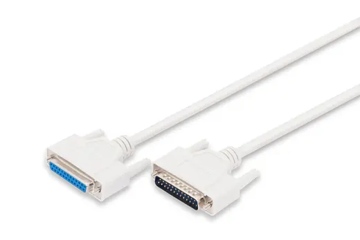 DIGITUS AK-610201-050-E UZATMA KABLOSU DB25e/DB25d 5mt
