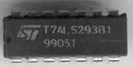 SCHUKAT 74LS293 4 BIT BINARY COUNTER