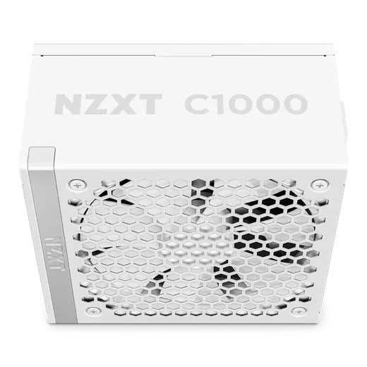 NZXT 1000W 80+GOLD C1000 PA-0G2BW-EU Tam Modüler Power Supply Beyaz görseli 2
